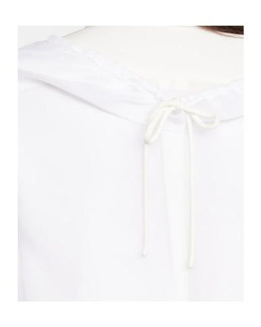 Peter Do White Crewneck Knit Tank Top