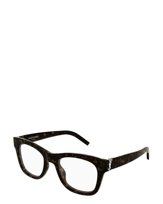 Saint Laurent Multicolor Eyewear Square Frame Glasses