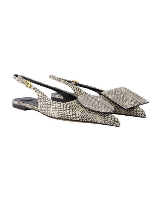 Jacquemus Brown The Low Duelo Slingbacks