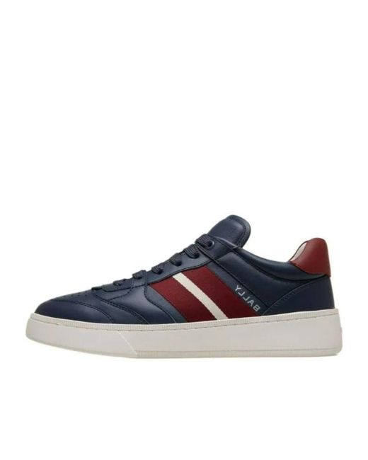 Bally Blue Lacing Skate Shoes for men