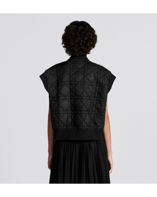 Dior Black Macrocannage Vest