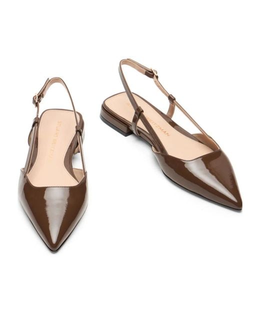 Stuart Weitzman Brown Vinnie Slingback