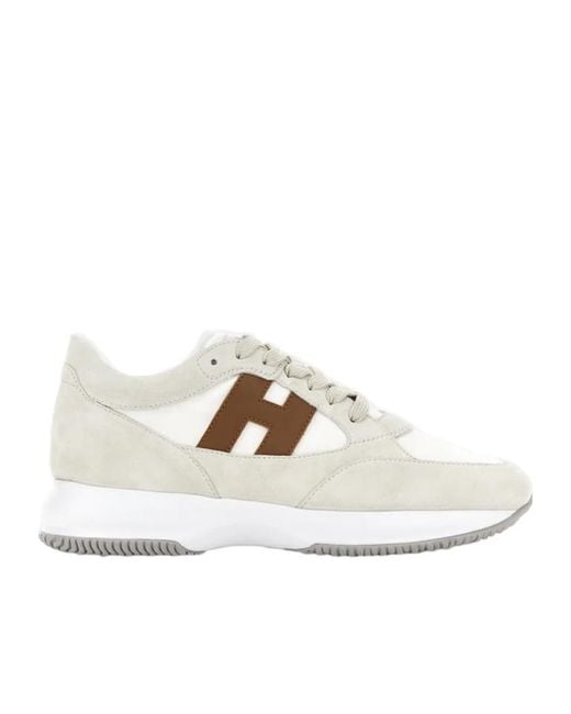 Hogan White Interactive Low-Top Sneakers for men