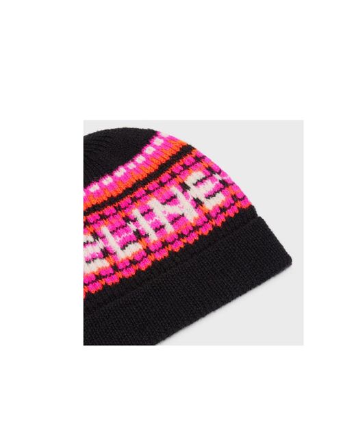 Céline Red Beanie for men