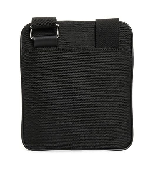 Bally Black Zipper Shoulder Bag for men