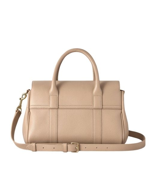 Mulberry Natural Small Bayswater Satchel
