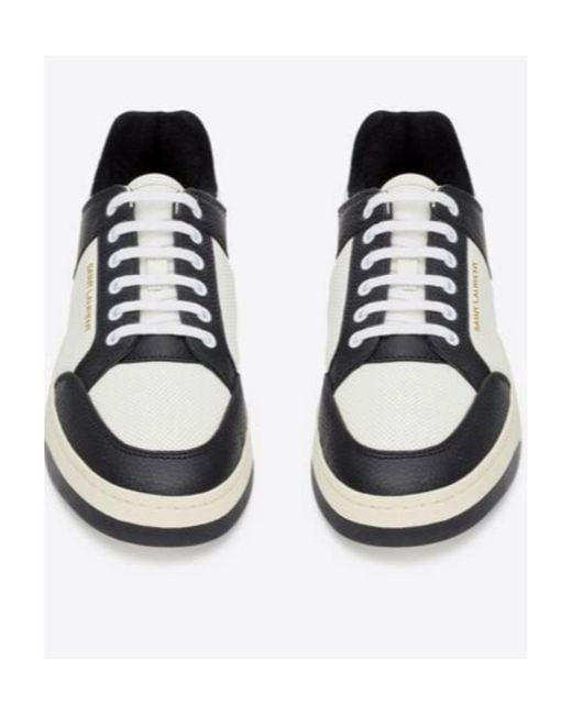 Saint Laurent Black Sl61 Sneaker