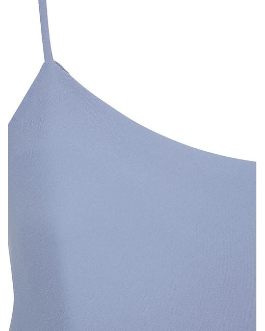 Herno Blue Spaghetti Strap Tank Top