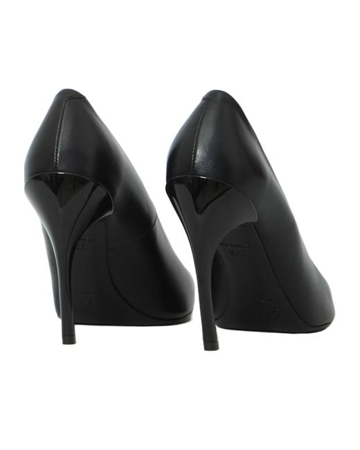 Roger Vivier Black Choc Pointed Heeled Pumps