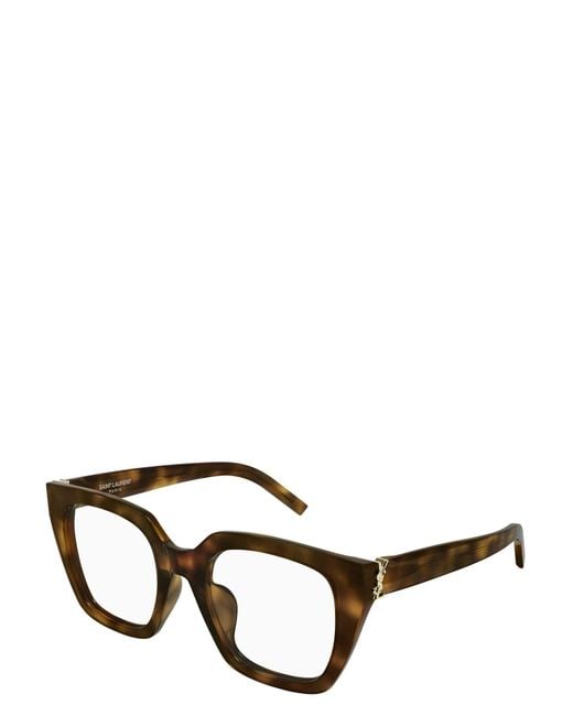 Saint Laurent Multicolor Eyewear Square Frame Glasses