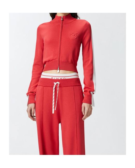 Pinko Red Cropped T-Shirt