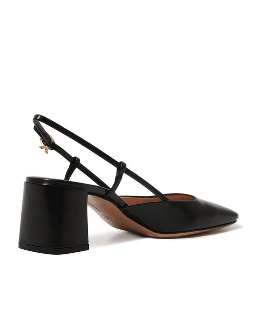 Gianvito Rossi Black Square-Headed High Heels