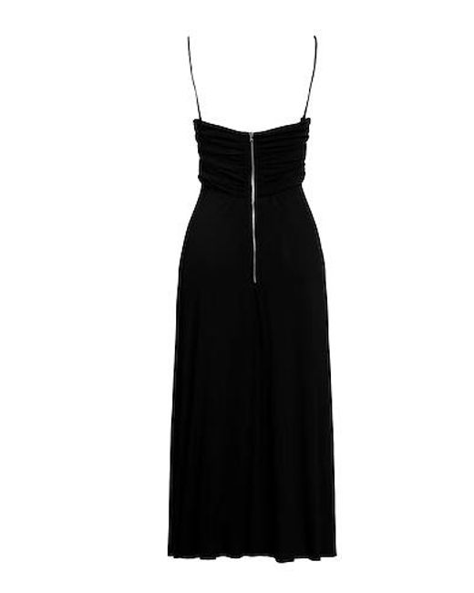 Isabel Marant Black Spaghetti Strap Dress