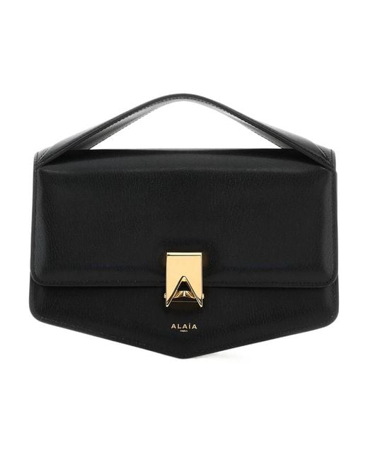 Alaïa Black Alaïa Le Papa East West Small Crossbody Bag