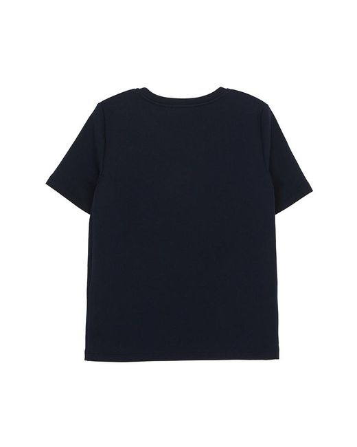 Max Mara Blue Short-Sleeved T-Shirt