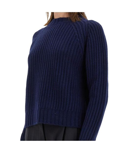 Aspesi Blue Long Sleeve Sweater