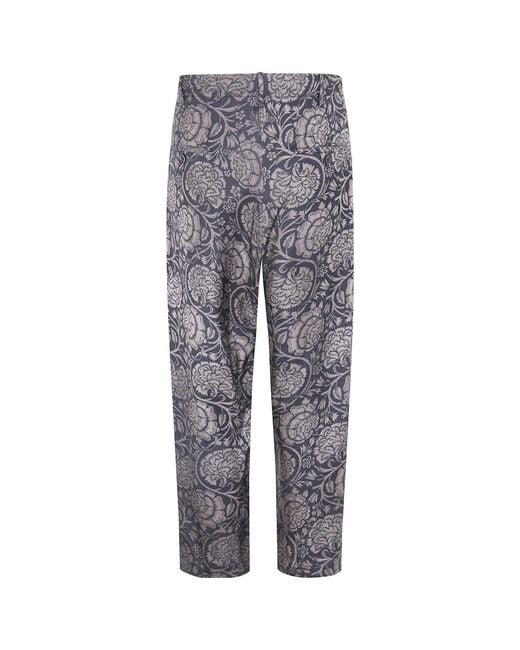 Uma Wang Gray 'Perch Moulay' Pants for men