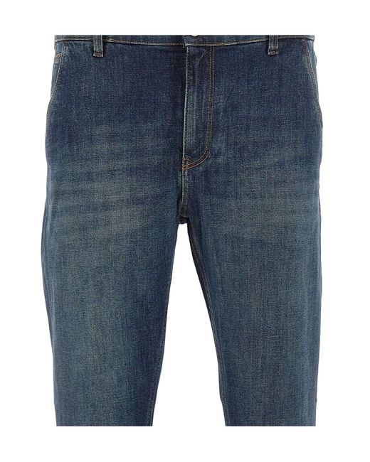 Pt Pantaloni Blue Straight-Leg Jeans for men