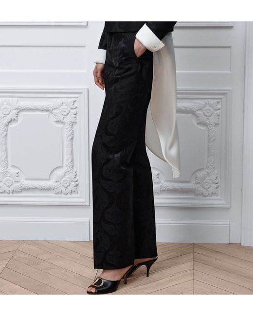 Dior Black Fitted Pants