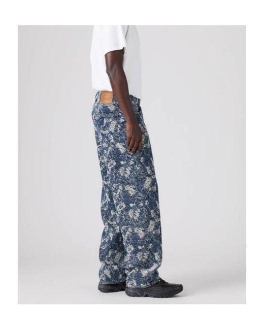 Levi's Blue 578 Baggy Jeans for men