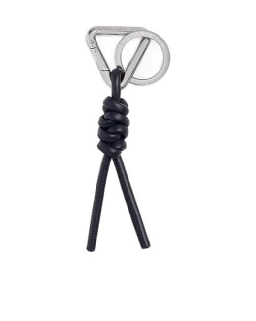 Bottega Veneta Multicolor Triangle Key Ring for men