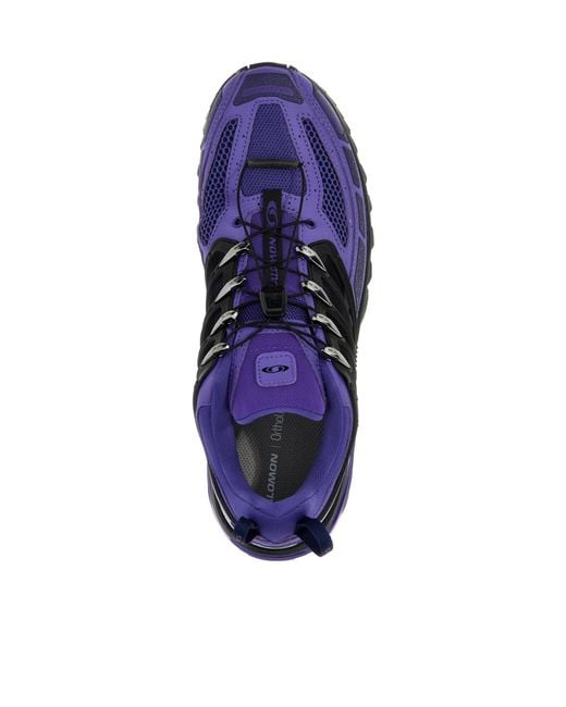 Salomon Lab Blue Salomon Acs Pro Logo Printed Sneakers for men