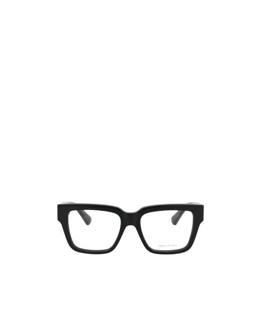 Bottega Veneta White Eyewear Square-Frame Glasses
