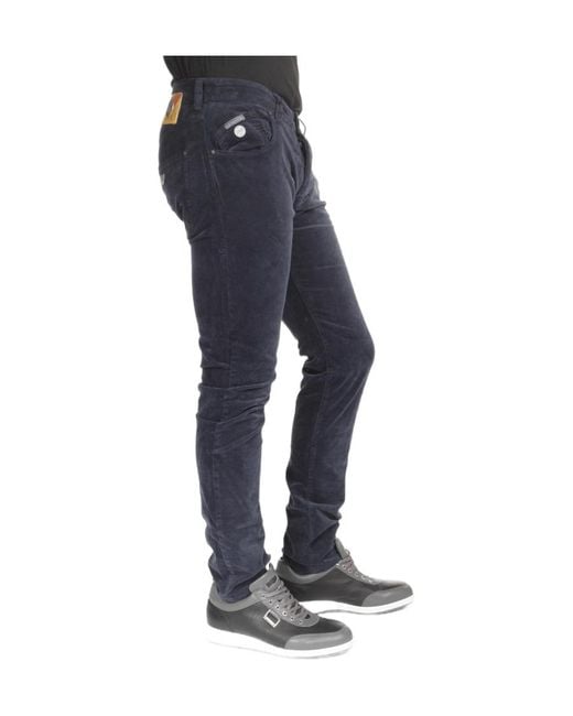 Armani Jeans Blue Logo Jeans for men
