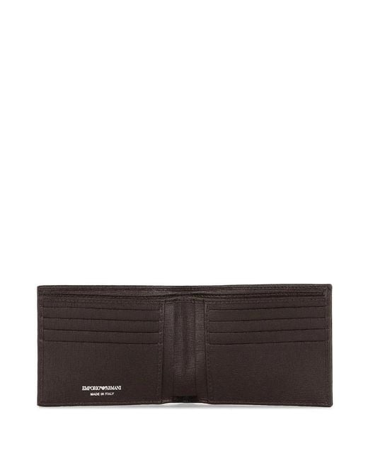 Emporio Armani Gray Printed Purse