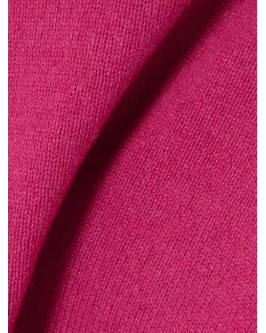 The Elder Statesman Pink Soft Cashmere Sweater