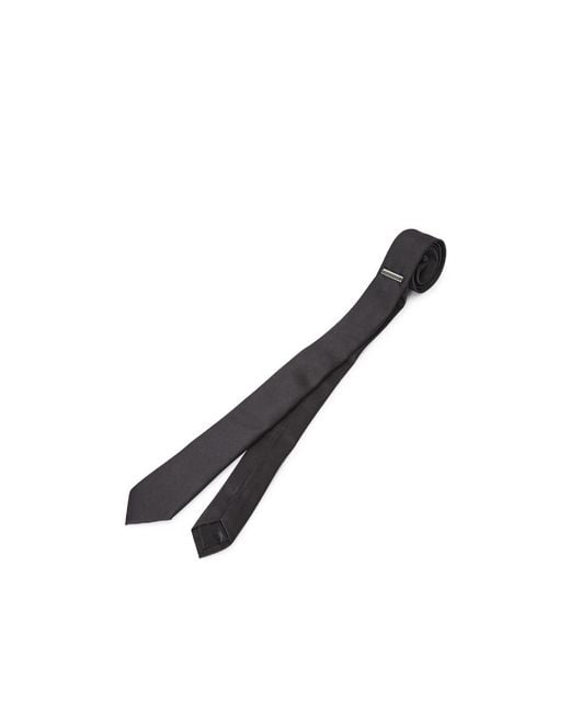 Givenchy Black Logo Tie for men