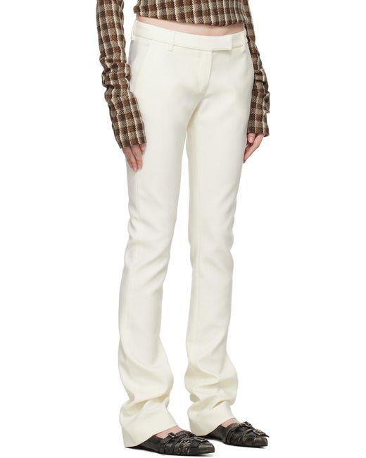 Acne Black Belt-Loop Casual Pants