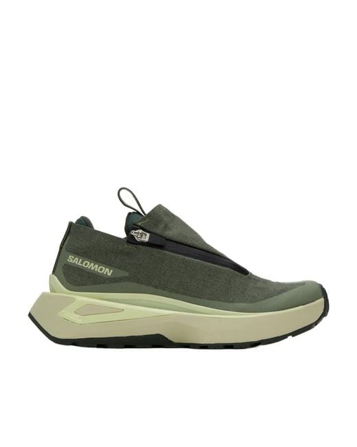 Salomon Lab Green Salomon Odyssey Elmt Advanced Round Toe Sneakers for men
