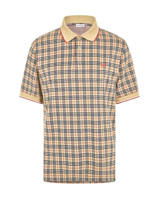 Burberry Natural Burb Pelham Polo Sn62 for men