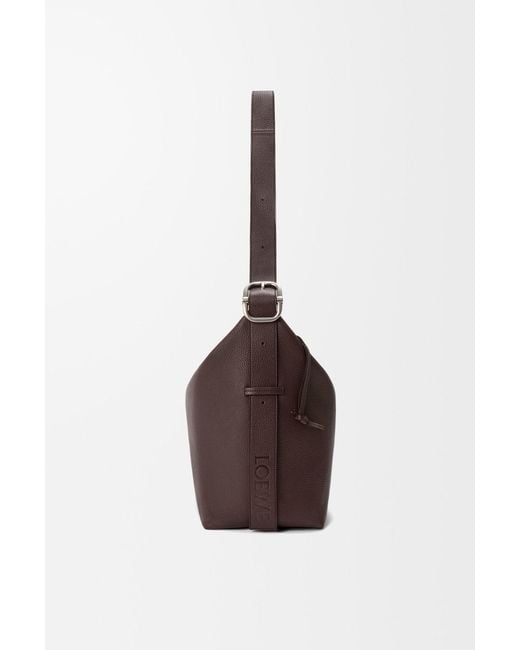 Loewe Brown Zippered Shoulder Bag for men