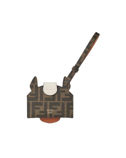 Fendi Metallic Best Friends Forever Card Case