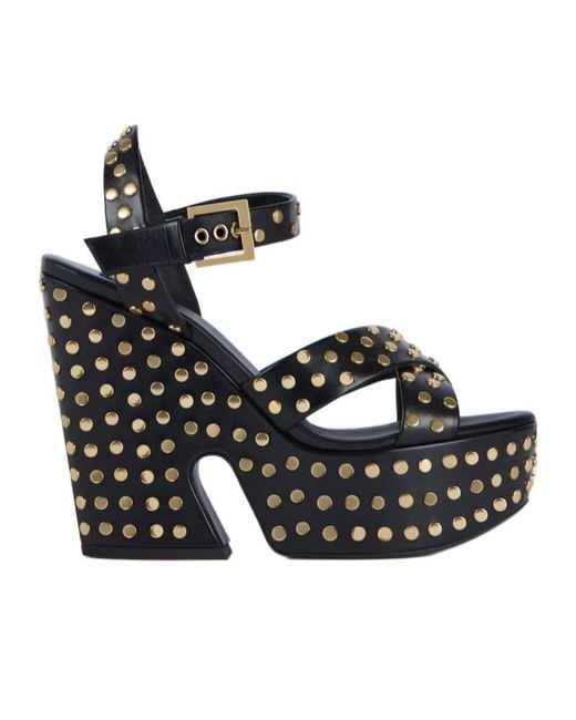 Givenchy Multicolor Clog Platform Sandals