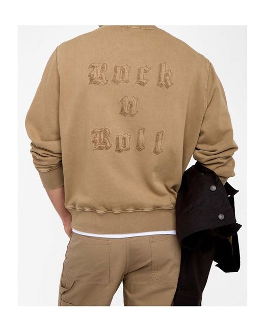 Zadig & Voltaire Natural Aime Crew-Neck Sweatshirt for men
