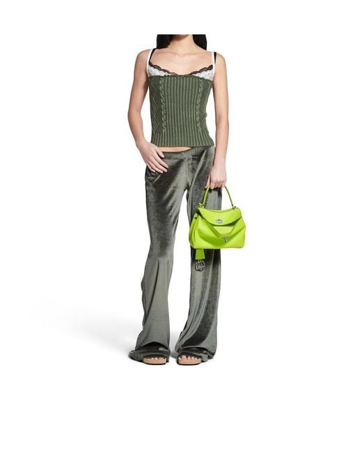 Balenciaga Green Rodeo Handbag Mini