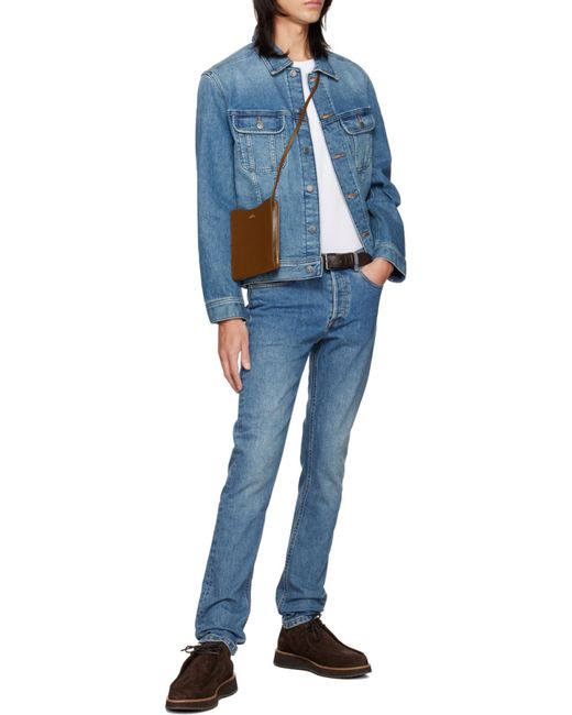 A.P.C. Red Jamie Noisette Neck Pouch