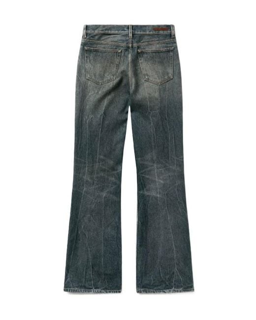 1989 STUDIO Gray Straight-Leg Jeans