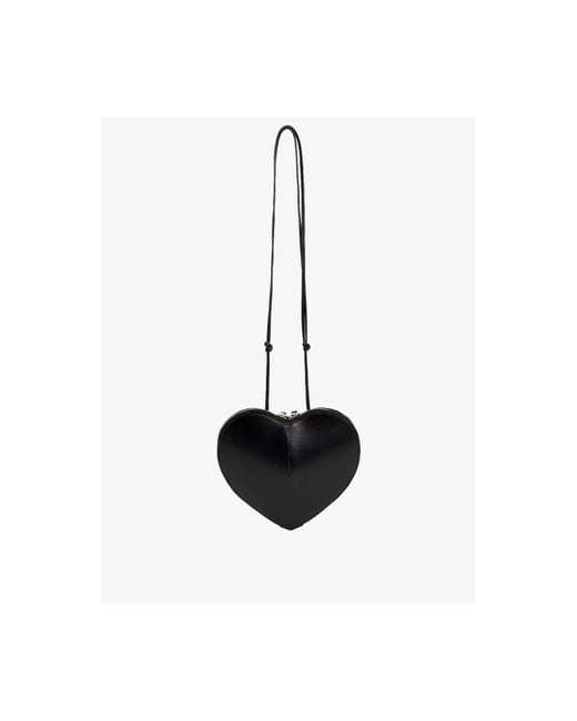 Alaïa White Heart-Shaped Shoulder Bag