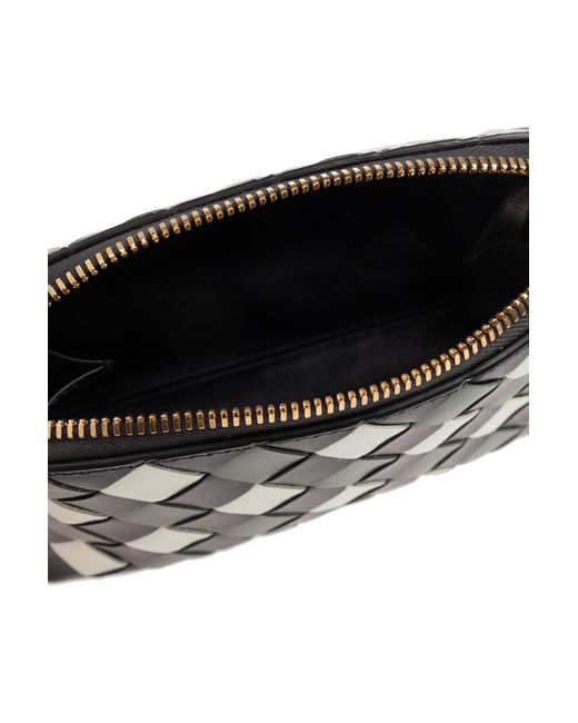 Bottega Veneta White Intrecciato Beauty Pouch