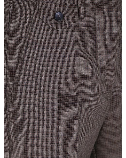 Seventy Brown Wool Classic Trousers