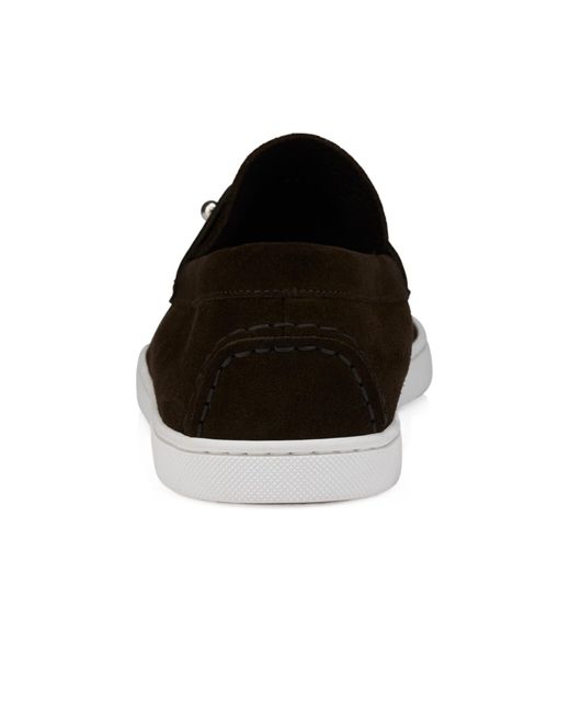Christian Louboutin Black Chambeliboat Slip-On Loafers for men