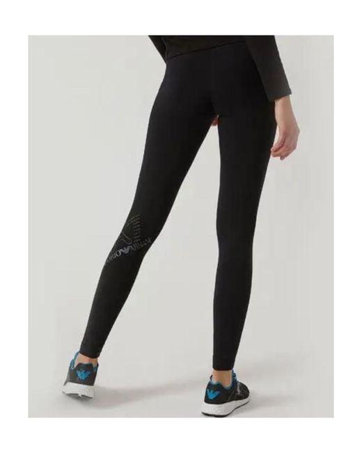 EA7 Black Skinny Sweatpants