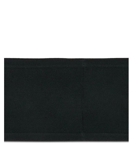 Totême Black Ribbed Hairband
