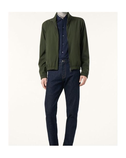 Loro Piana Green Bomber Jacket for men