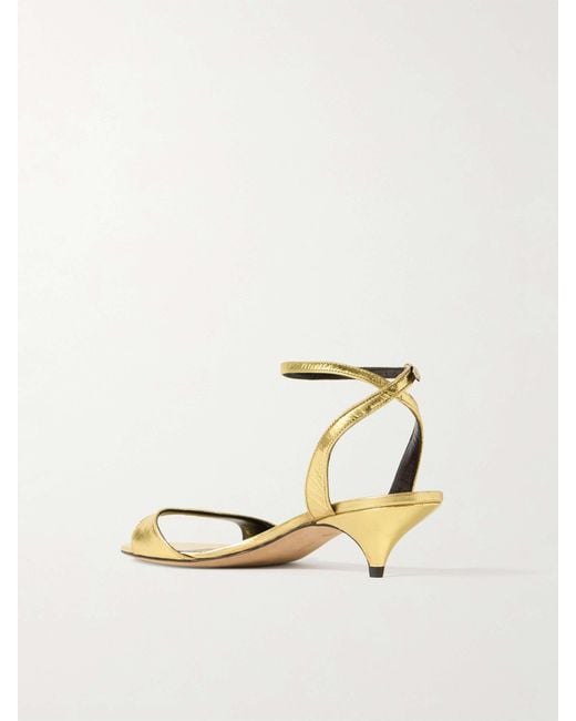 The Row Metallic 35Mm Vika Sandals