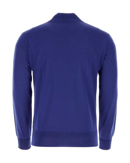 Pt Pantaloni Blue Pt Torino Knit Pullover for men